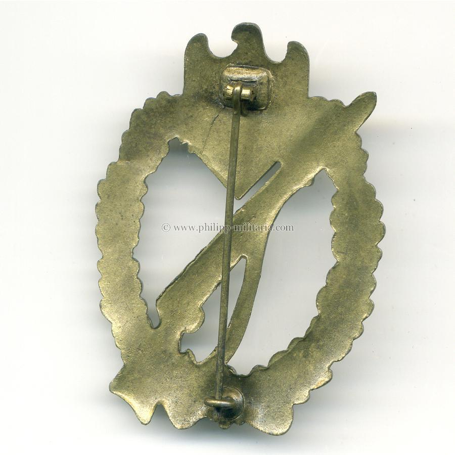 Infanterie Sturmabzeichen in Bronze - halbhohle Ausführung des ...